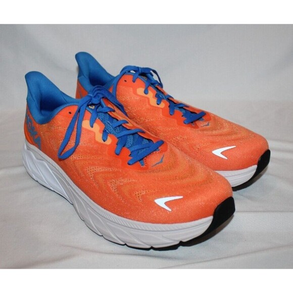 Hoka One Arahi 6‎ Men\'s Running Sneakers Costal Sky Vibrant Orange  WIDE main image 4